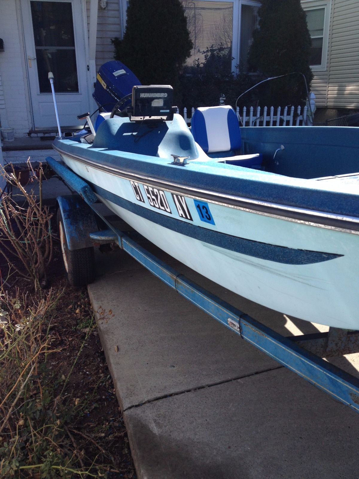 bass tracker classic vee 1983 for sale for $1,800 - boats