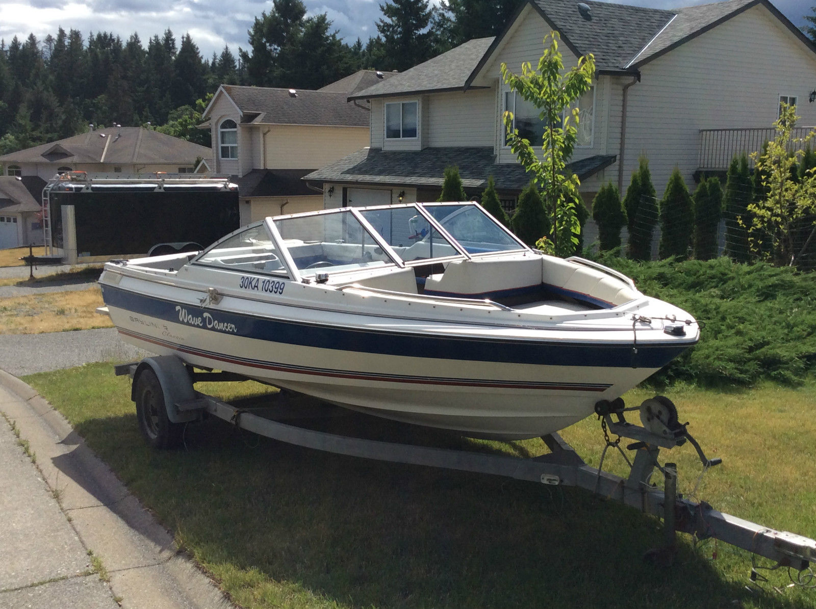 BAYLINER CLASSIC 19 FT 140 HP MERCRUISER BOW RIDER LAKE ...