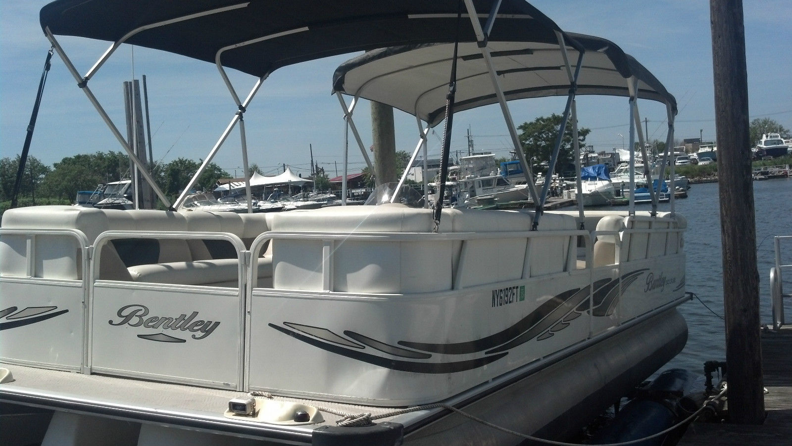 Boat is in great shape 2008 Pontoon boat 24' with a 50 mercury 4 strok...