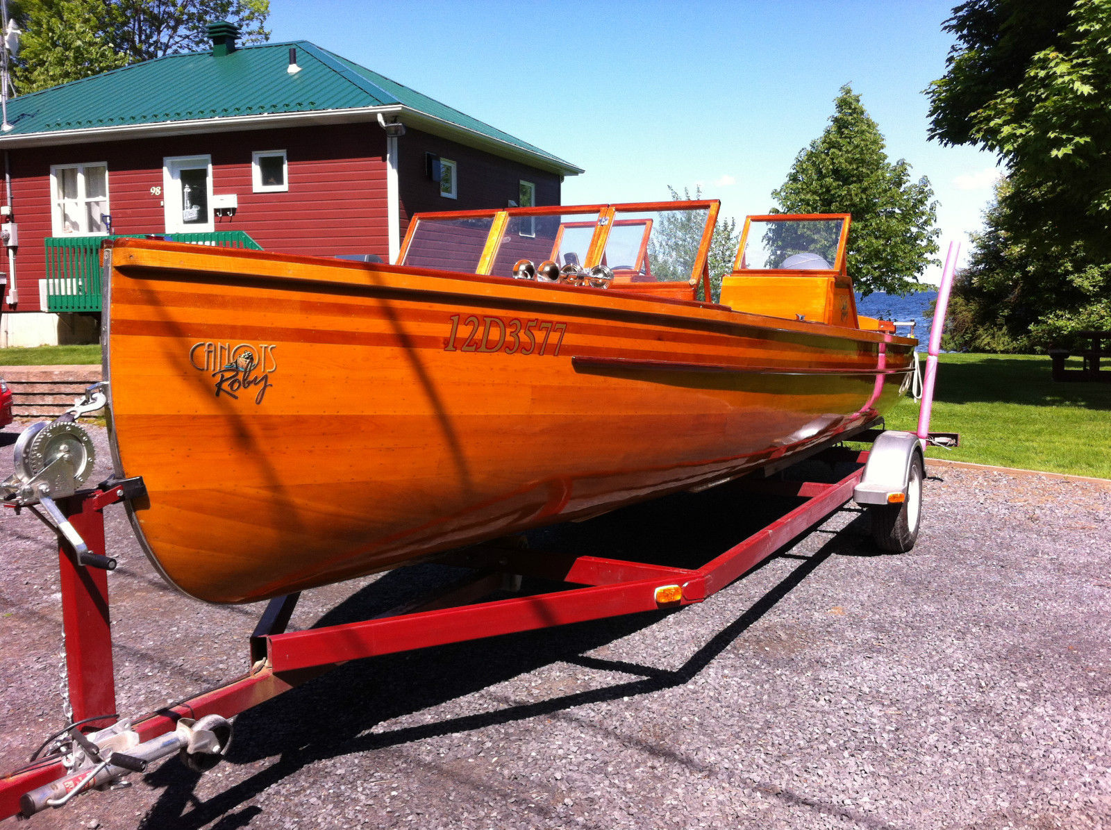 Wooden boat for sale quebec