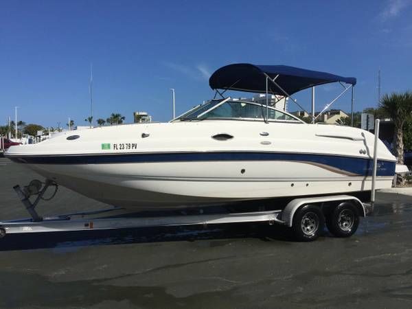 CHAPARRAL 256 SUNESTA DECK BOAT, W/ 6.2 MERCUISER