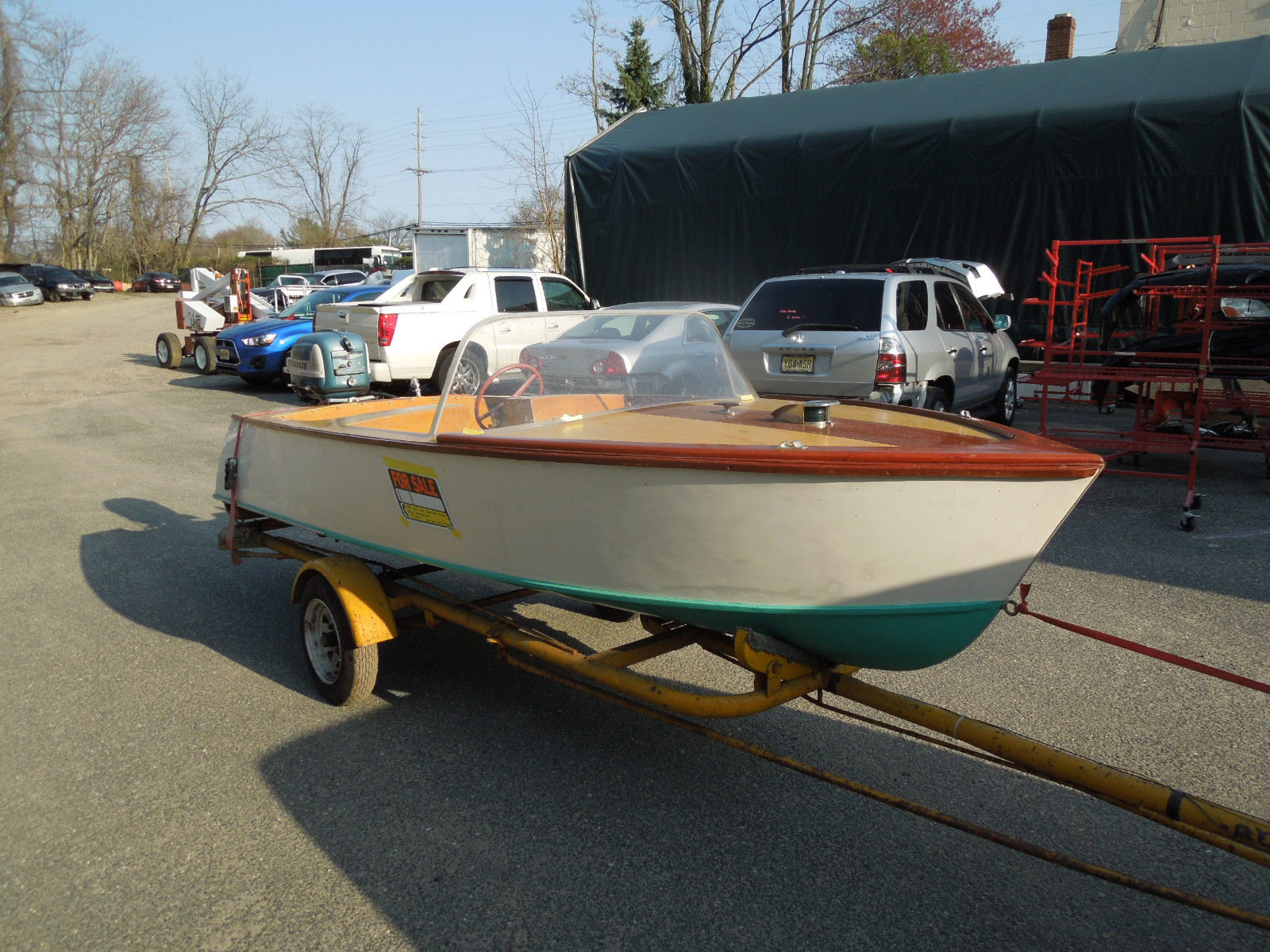 Chris Craft Wooden Boat Barracuda Antique 1955 for sale ...