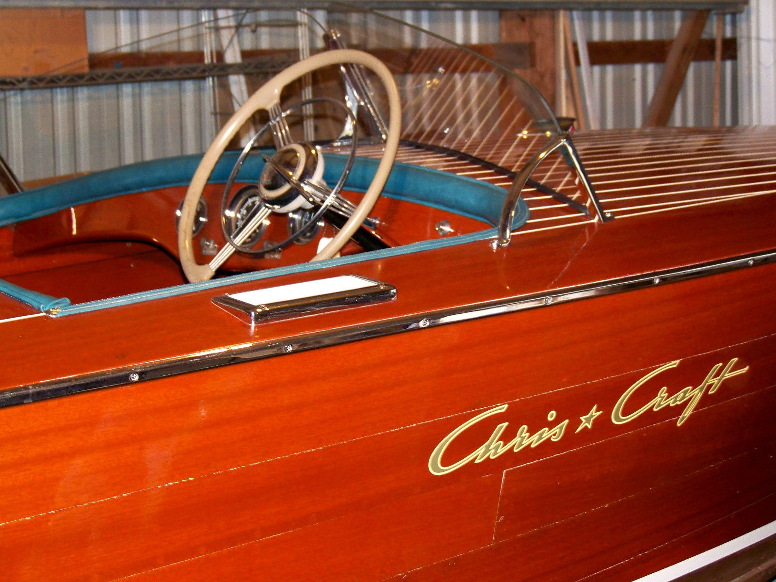 1950 chris craft racing runabout