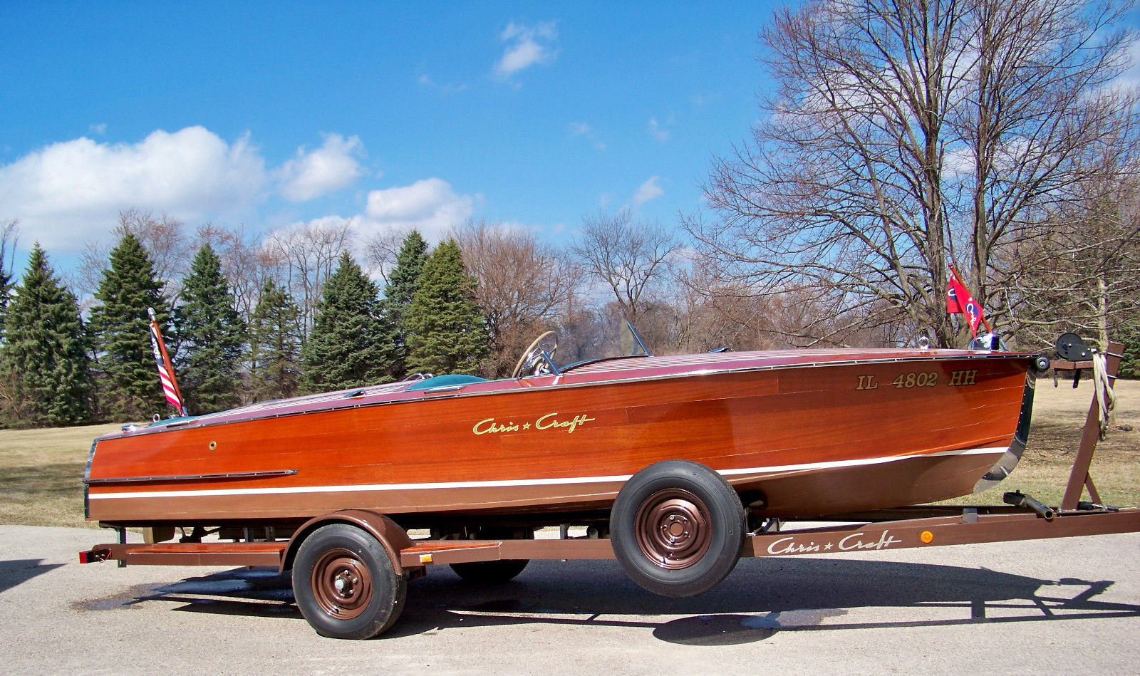 19' runabout powerboat