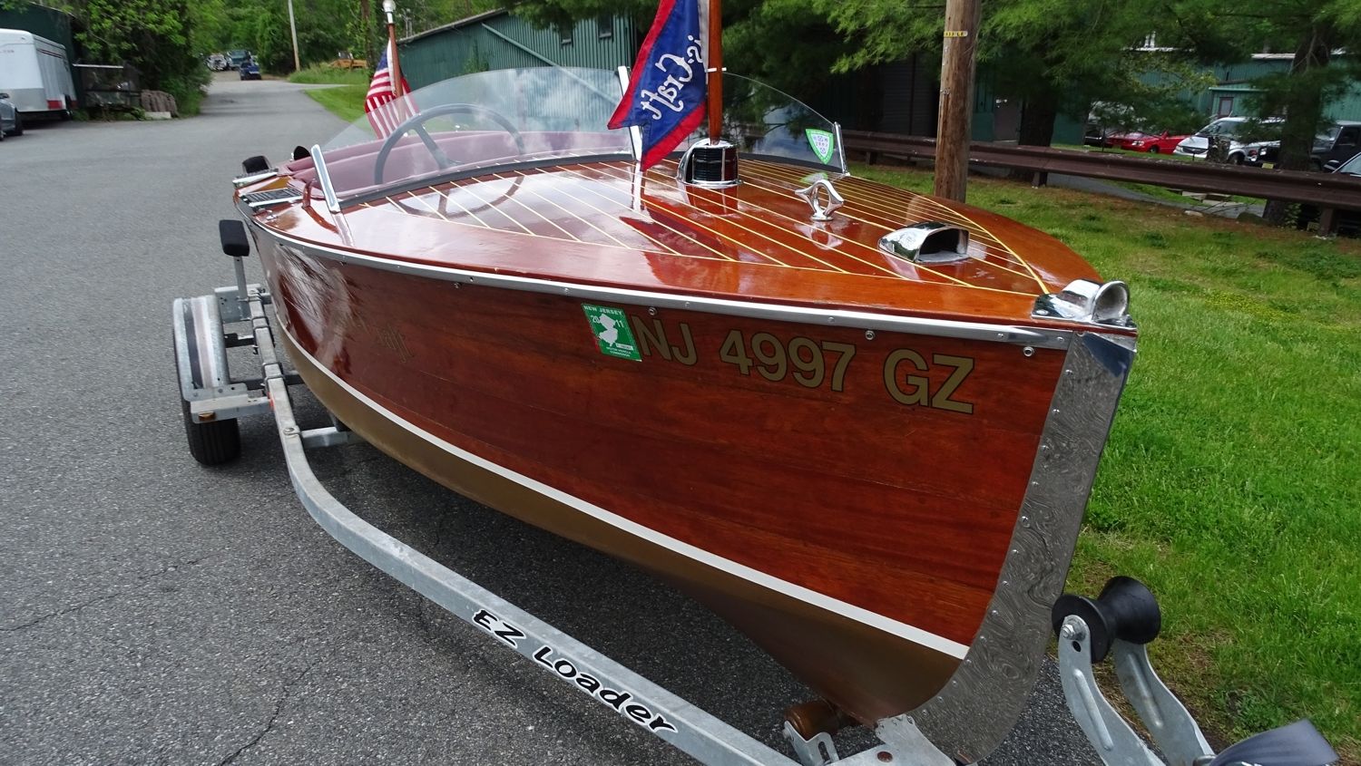 chris craft runabout cover