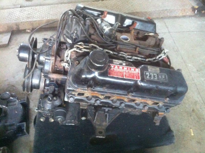 351W ford marine engine rebilt