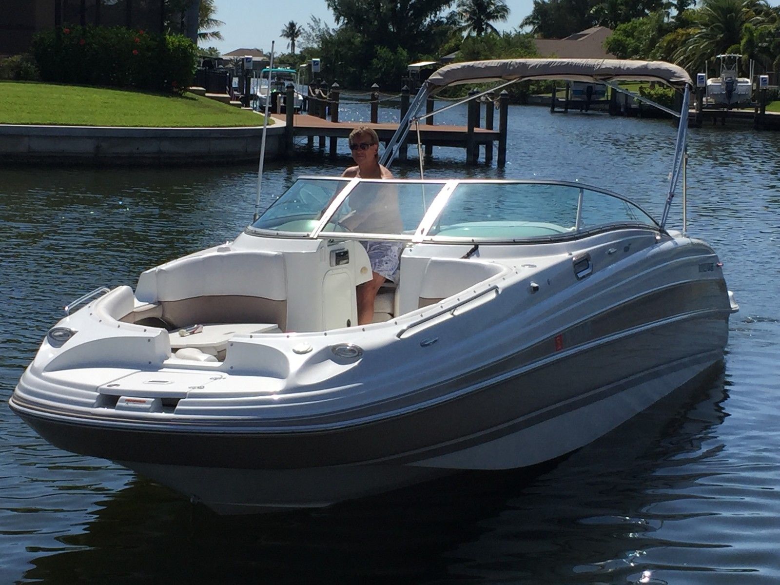 four winns deck boat bow rider 2005 for sale for ,000