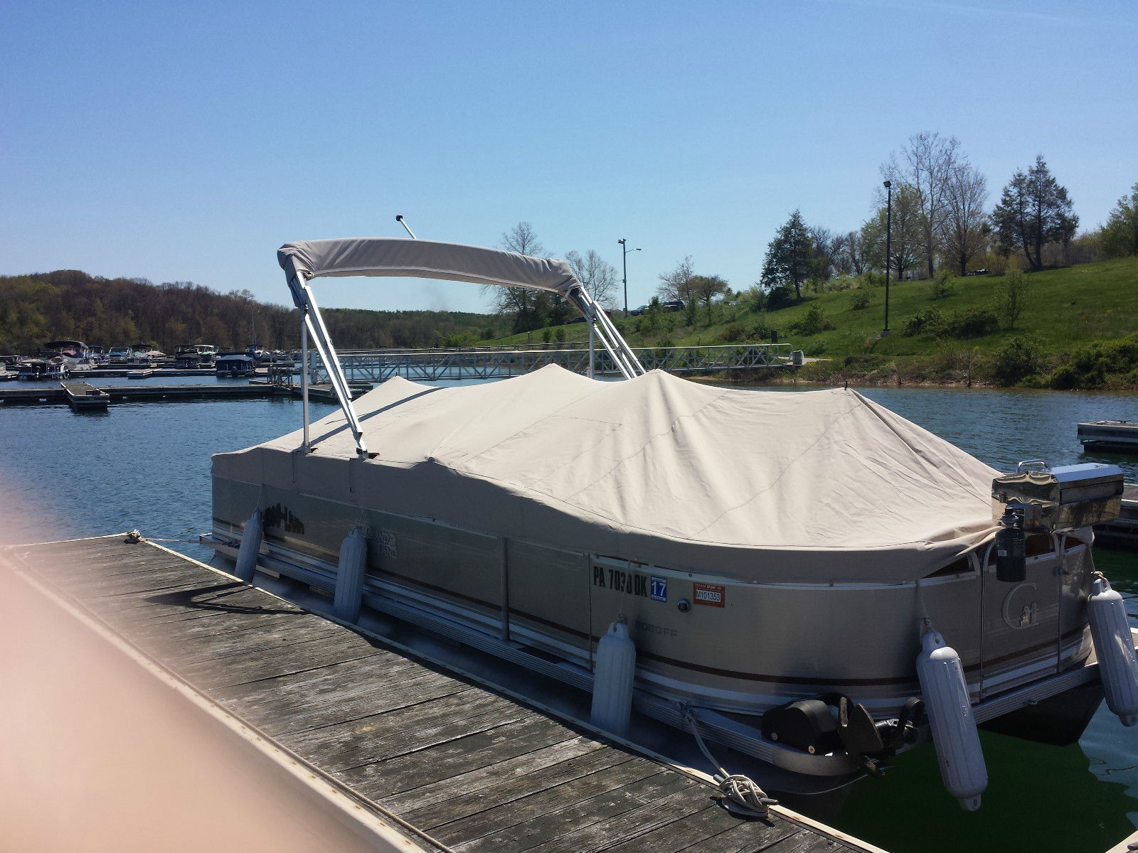 GRAND ISLAND PONTOON BOAT 2013 for sale for $21,995 