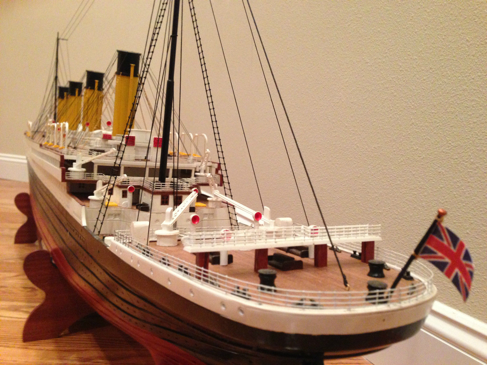 Handcrafted Museum Quality 70 RMS TITANIC MODEL 2014 For Sale For 0 