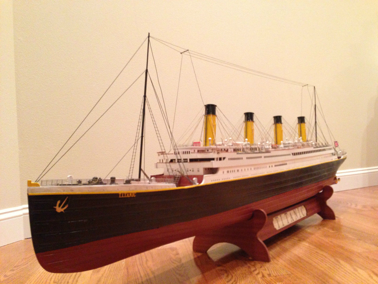 Handcrafted Museum Quality 70 RMS TITANIC MODEL 2015 For Sale For 0 