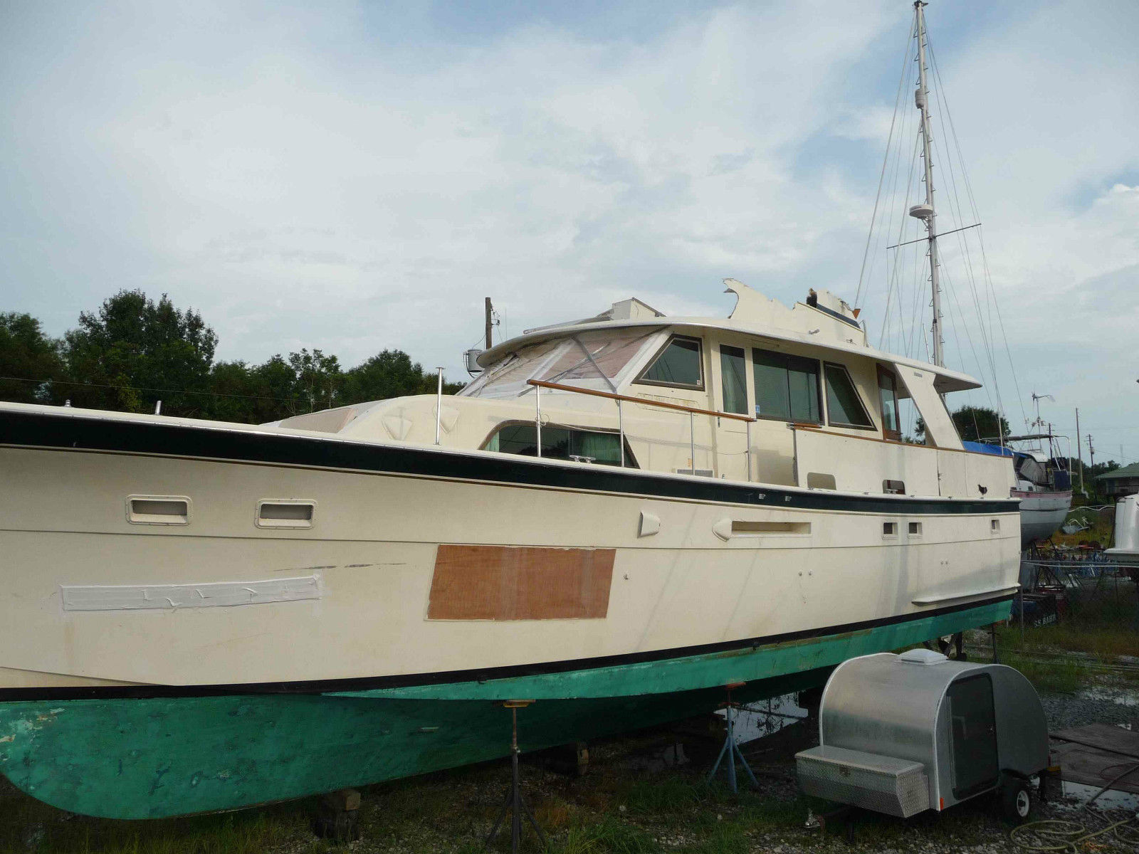 53 ft hatteras motor yacht for sale