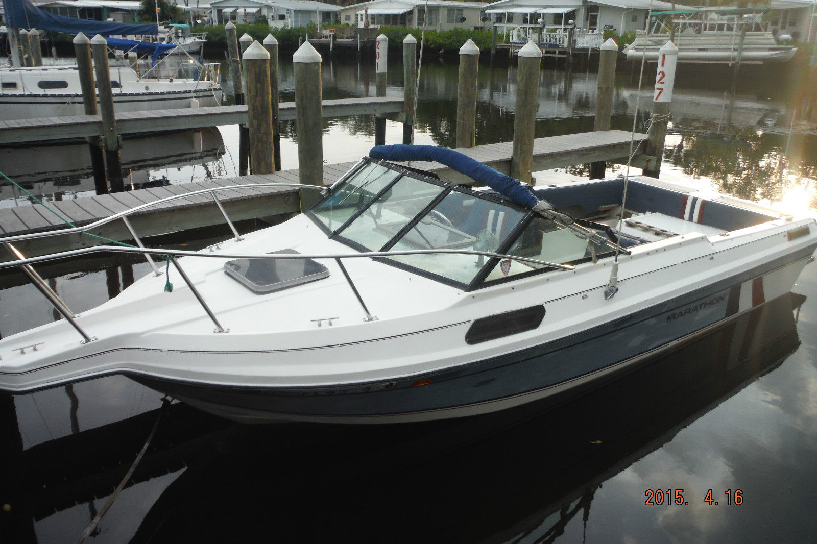 Marathon 22 Cuddy 1987 for sale for $2,250 - Boats-from ...