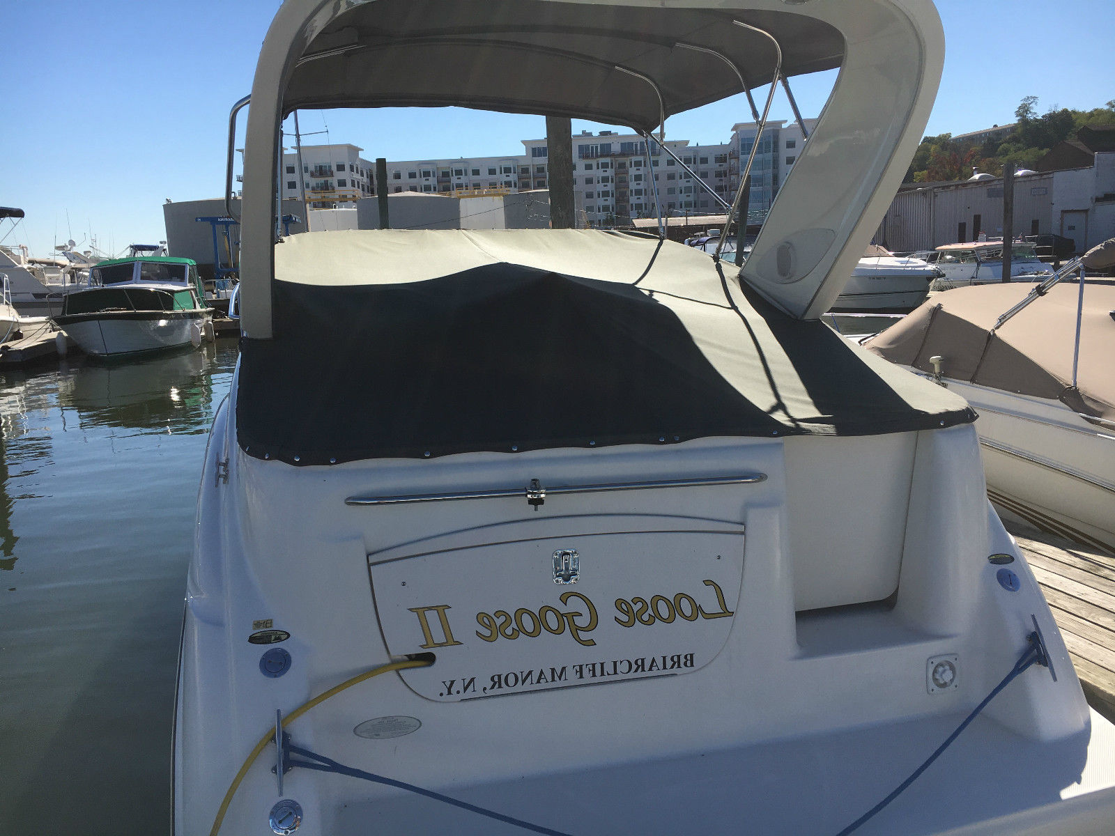 surprise after blizzard rips thru marina - boating with