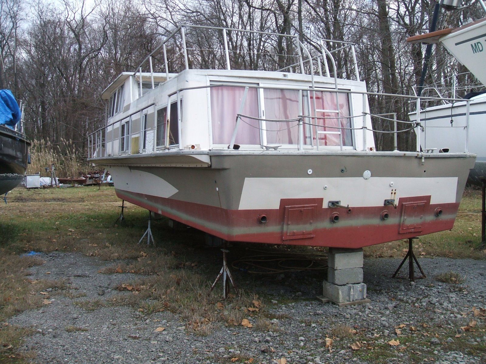 nautaline-43-houseboat-1970-for-sale-for-900-boats-from-usa