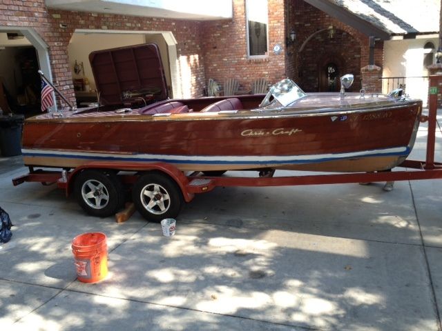 chris craft runabout use in lake