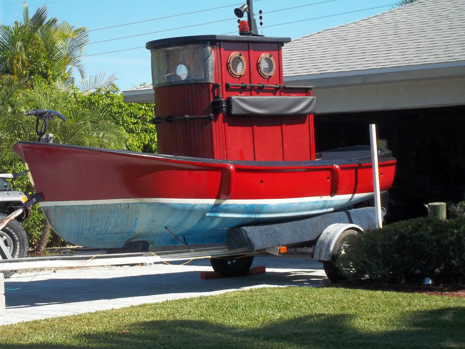 Tugboat 16hp Diessel On Packer Bayou Trawler Hull 2015 for sale for