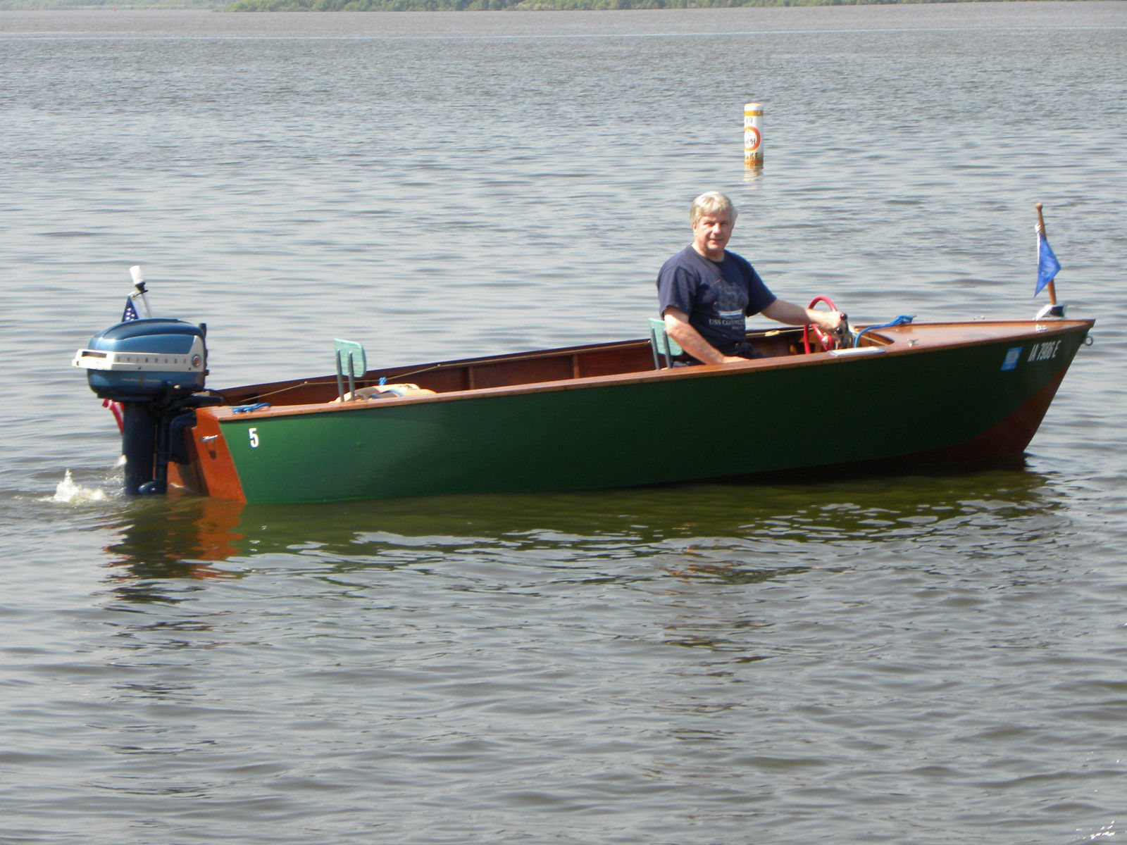 Vintage Wood Boat