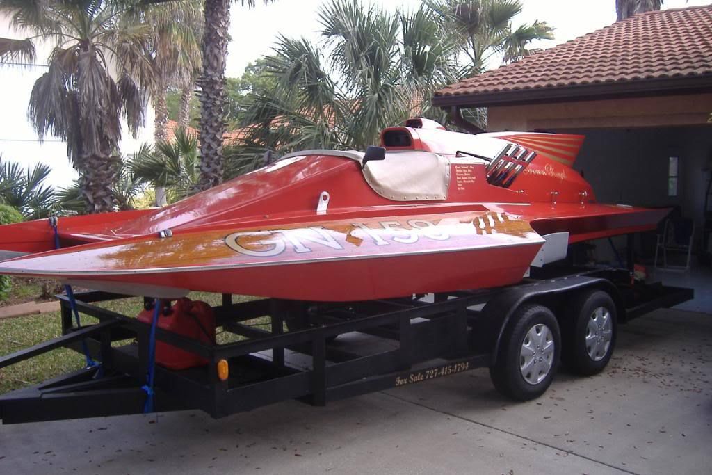 Custom Reproduction Grand National Hydroplane 2010 for 
