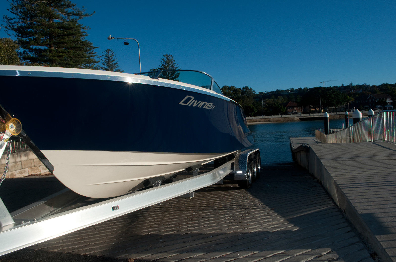 Divine Craft Boat - Not Chris Craft Or Riva Cruise Boat
