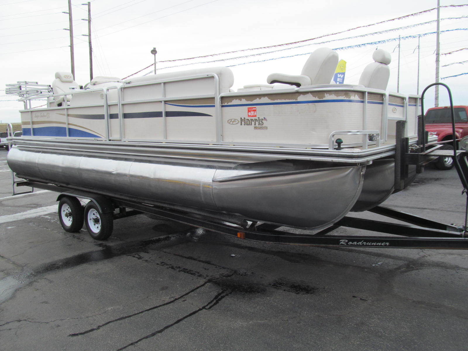 Harris FloteBote Super SunLiner 230 LX 2006 for sale for $1,000 - Boats ...