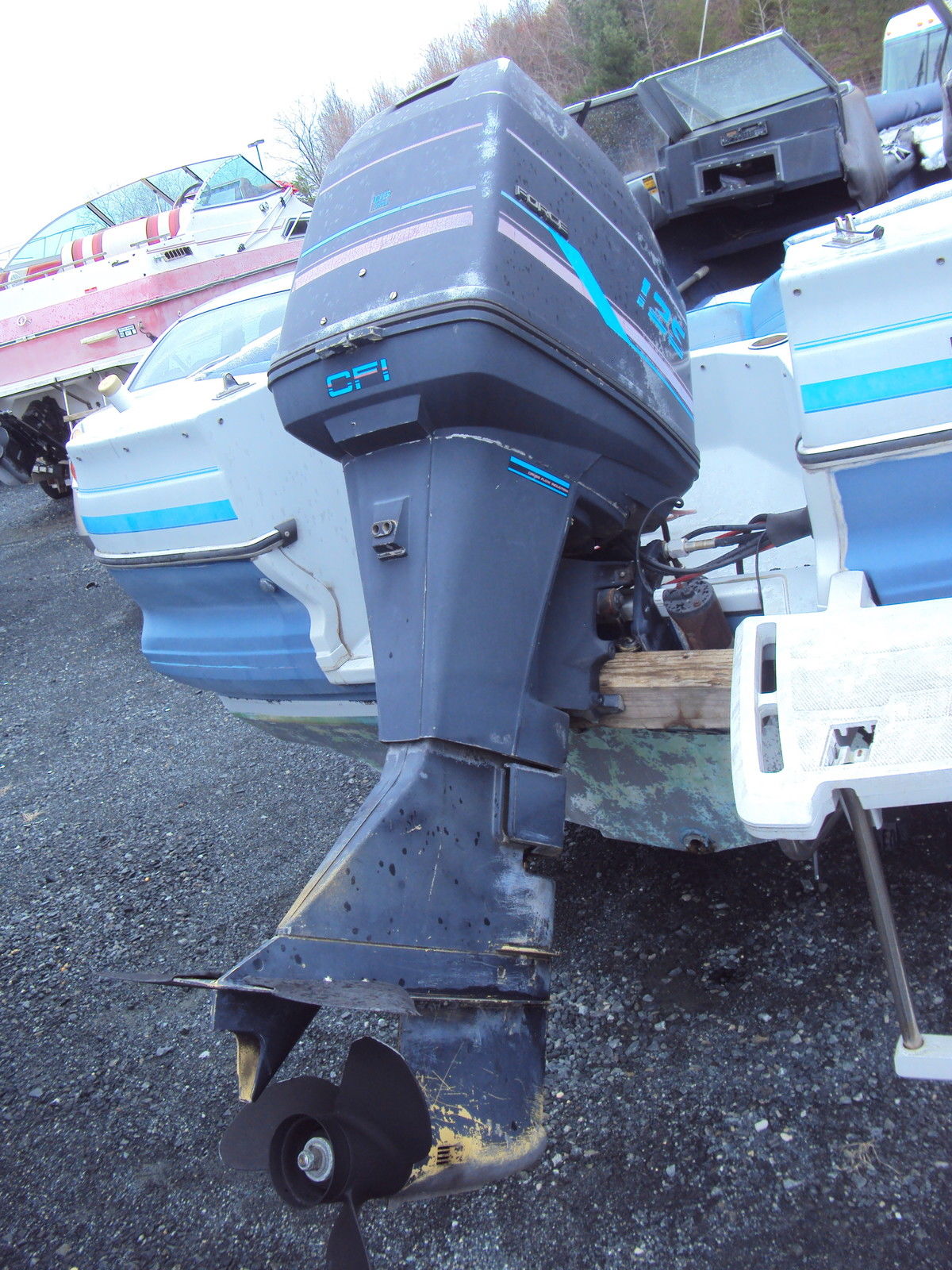 Bayliner Capri 18ft Force 125hp Outboard Fixor Parts Trailer Avail No Reserve 1989 For Sale For 200 Boats From Usa Com