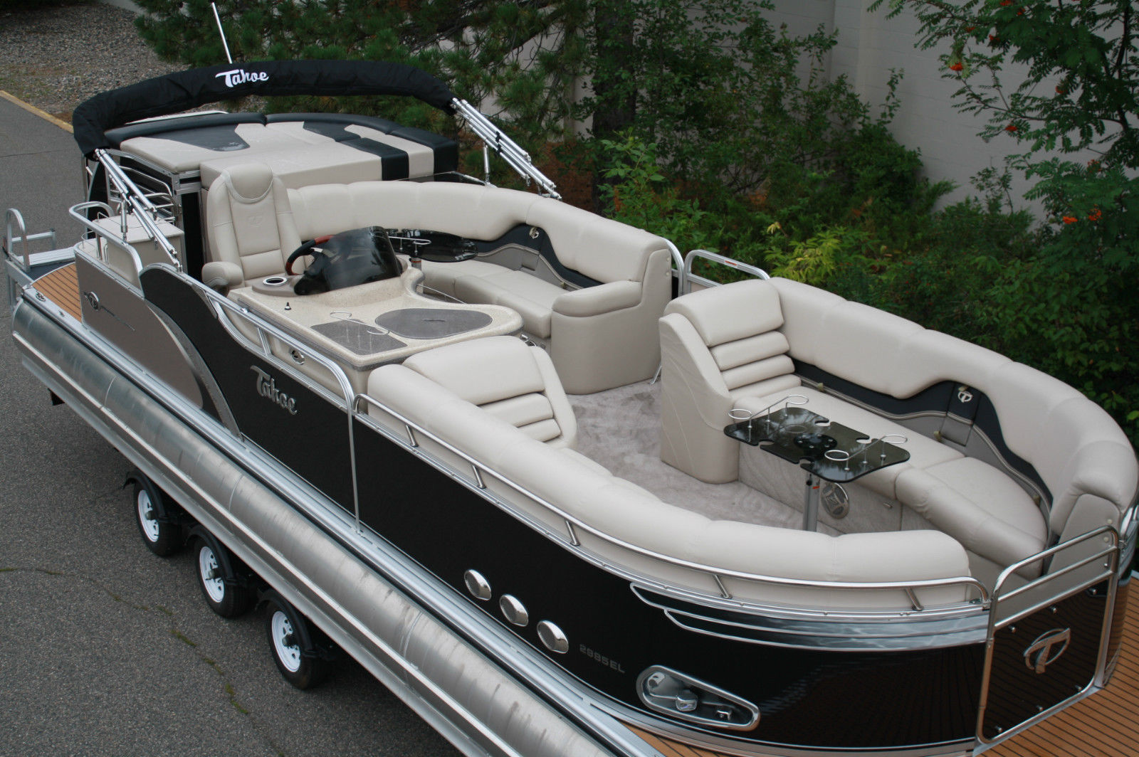 Special---New Triple Tube 29 Ft Pontoon Boat With 350 Hp 4 ...