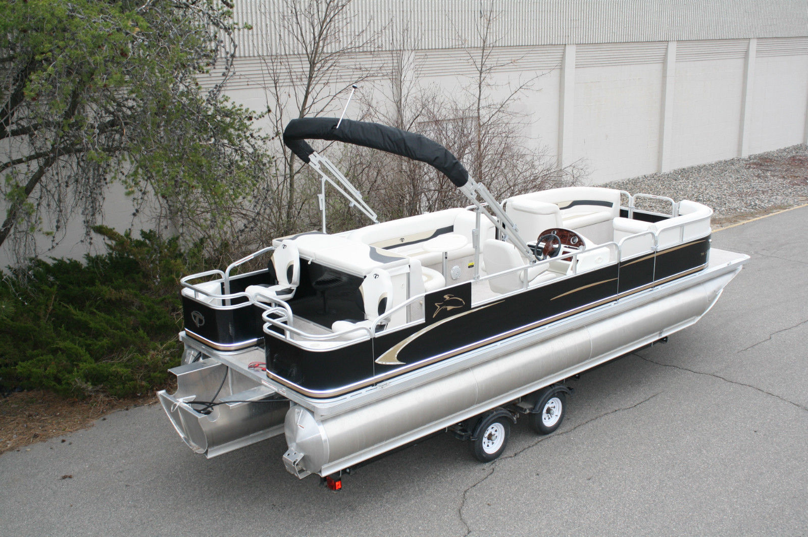 special---new 24 ft high tritoon pontoon boat 2014 for