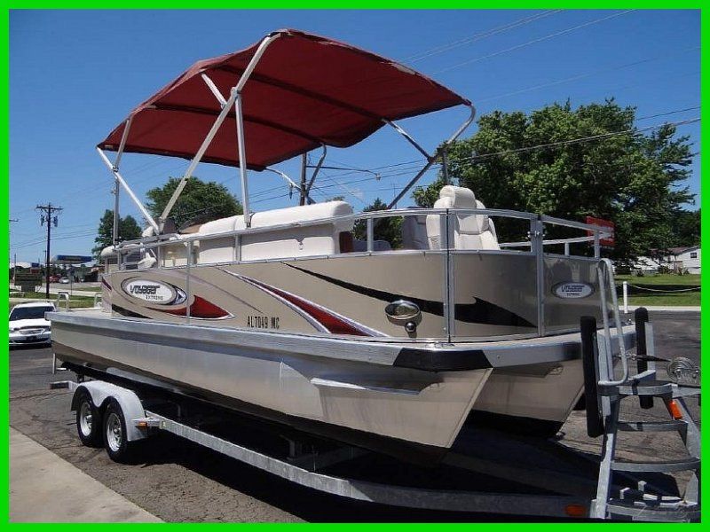 Voyager Marine Extreme 22 Ski Tritoon Pontoon Boat 2009 For Sale For 1 550 Boats From Usa Com