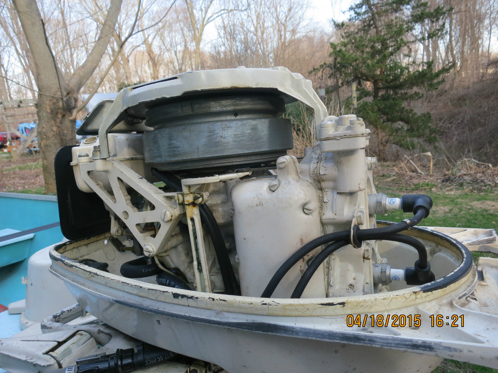 13' Duranautic Aluminum Boat W 10hp Johnson And Trailer 1973 For Sale 