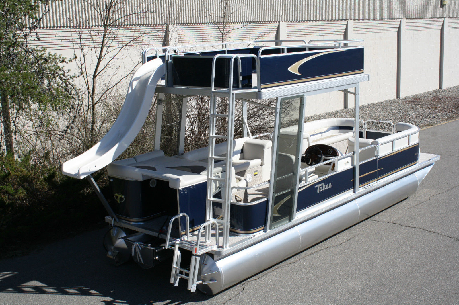 Special---New 24 Ft Pontoon Boat With Slide 2014 for sale ...