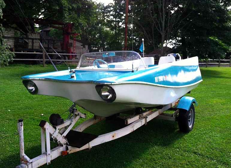 car aqua classic fiberglass outboard 1959 for sale for