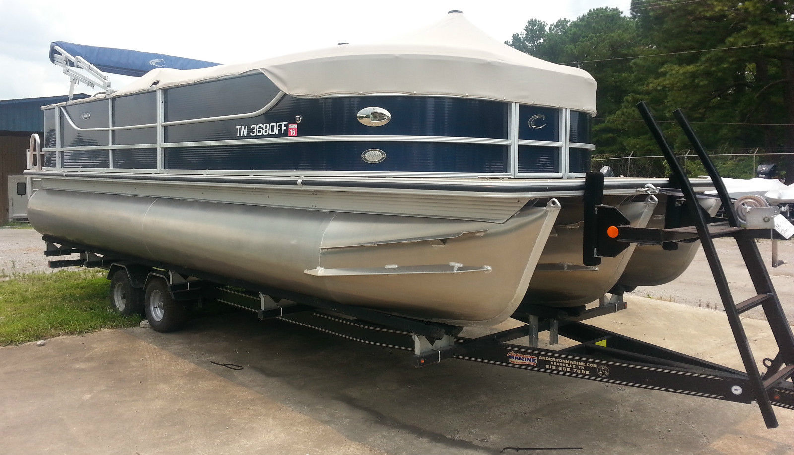 Crest II SLR 2, CP3 Full-Tri-toon 2013 for sale for $36,500 - Boats ...