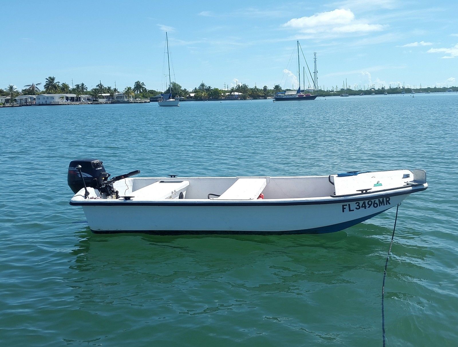 carolina skiff 1995 for sale for $2,190 - boats-from-usa.com