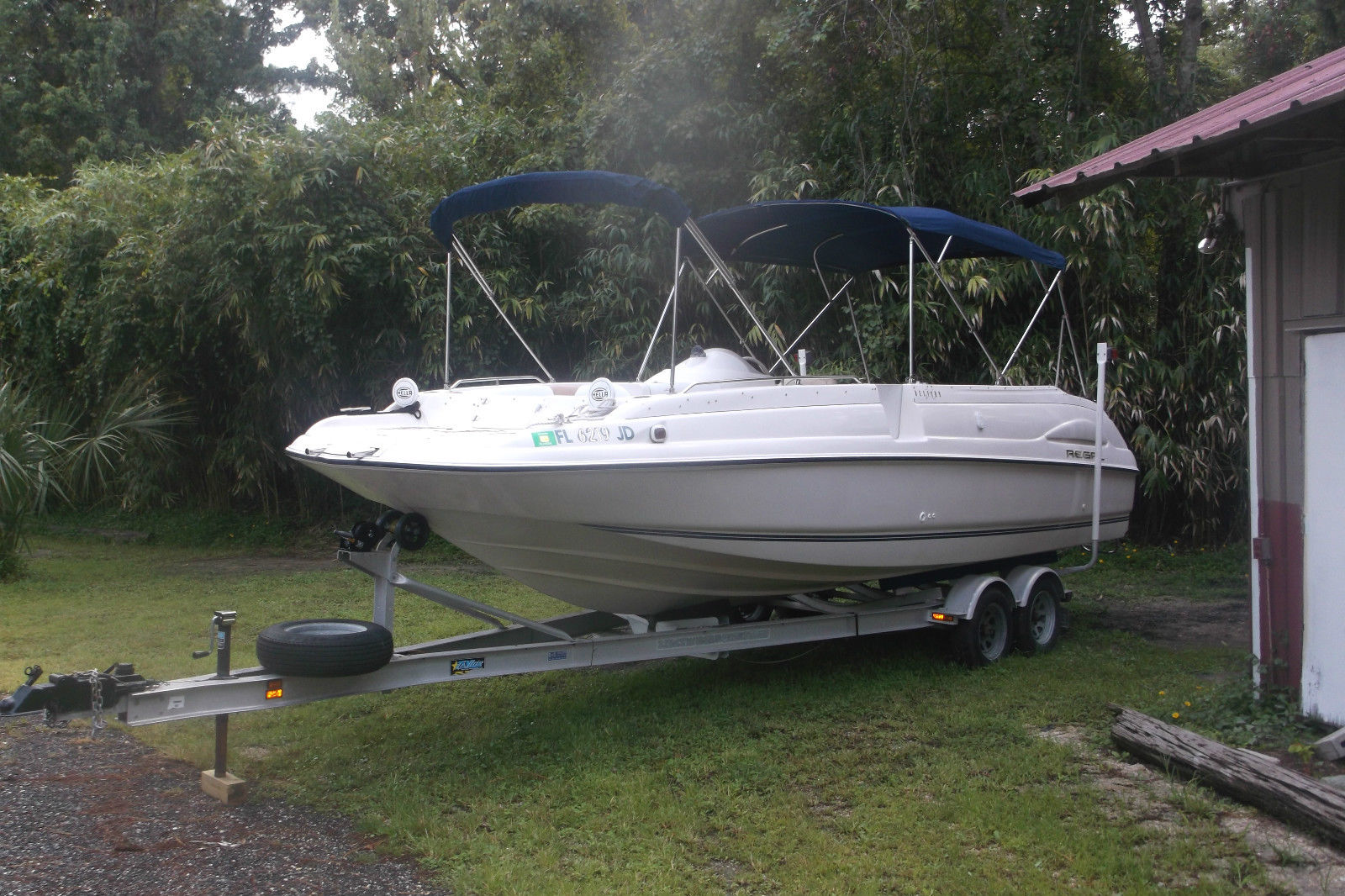 regal destiny 24.5 ft deck boat florida beauty! for sale