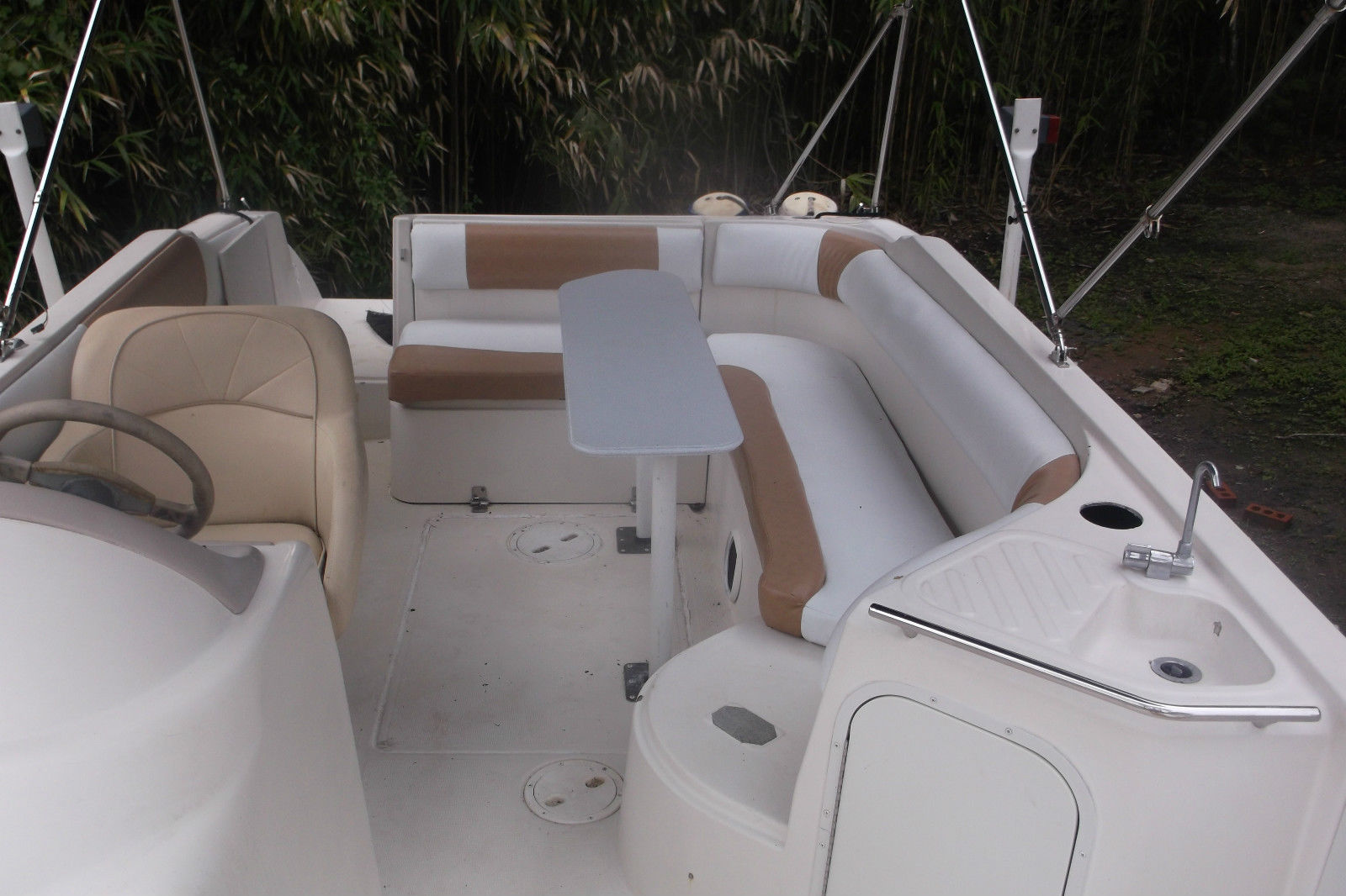 regal destiny 24.5 ft deck boat florida beauty! for sale