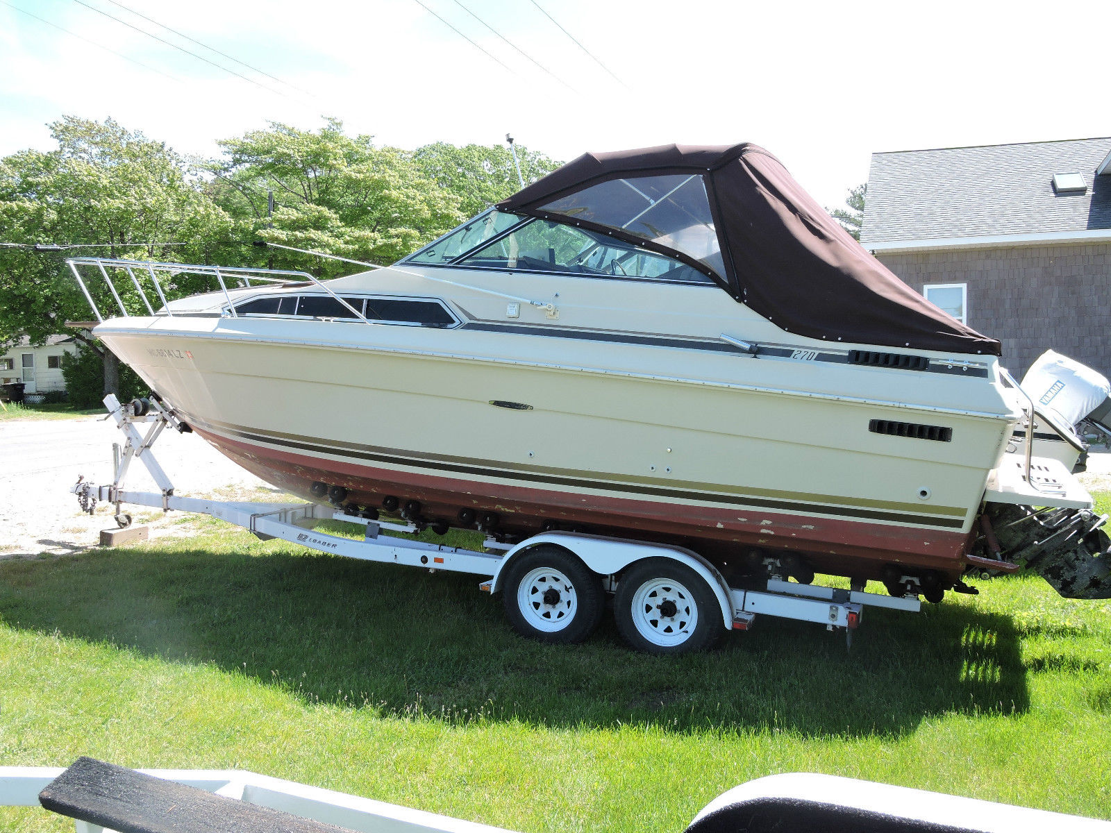 26 Ft Sea Ray With Trailer Cabin Cruiser 1986 For Sale For