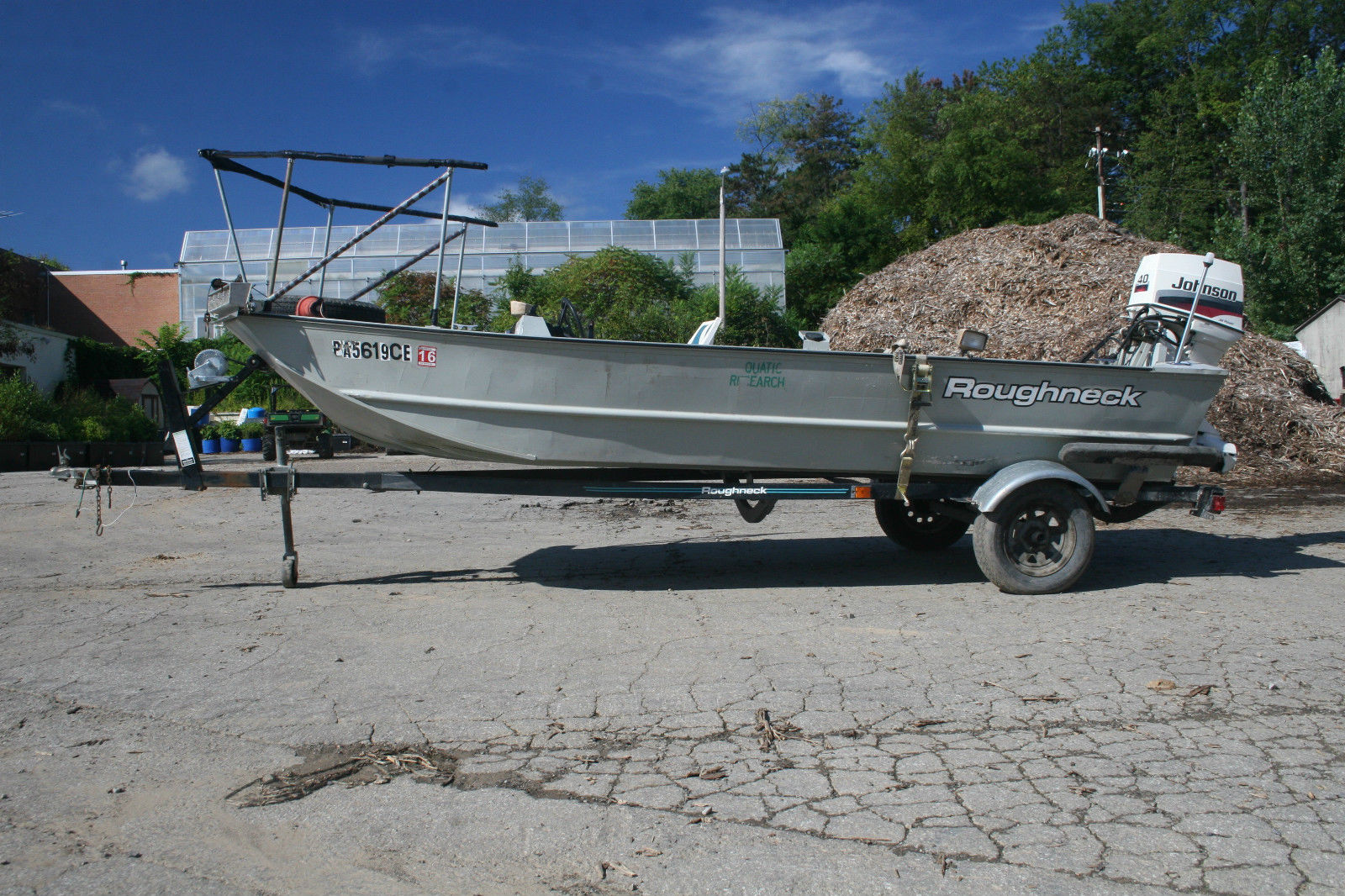 roughneck rn1655jne 1998 for sale for $100 - boats-from