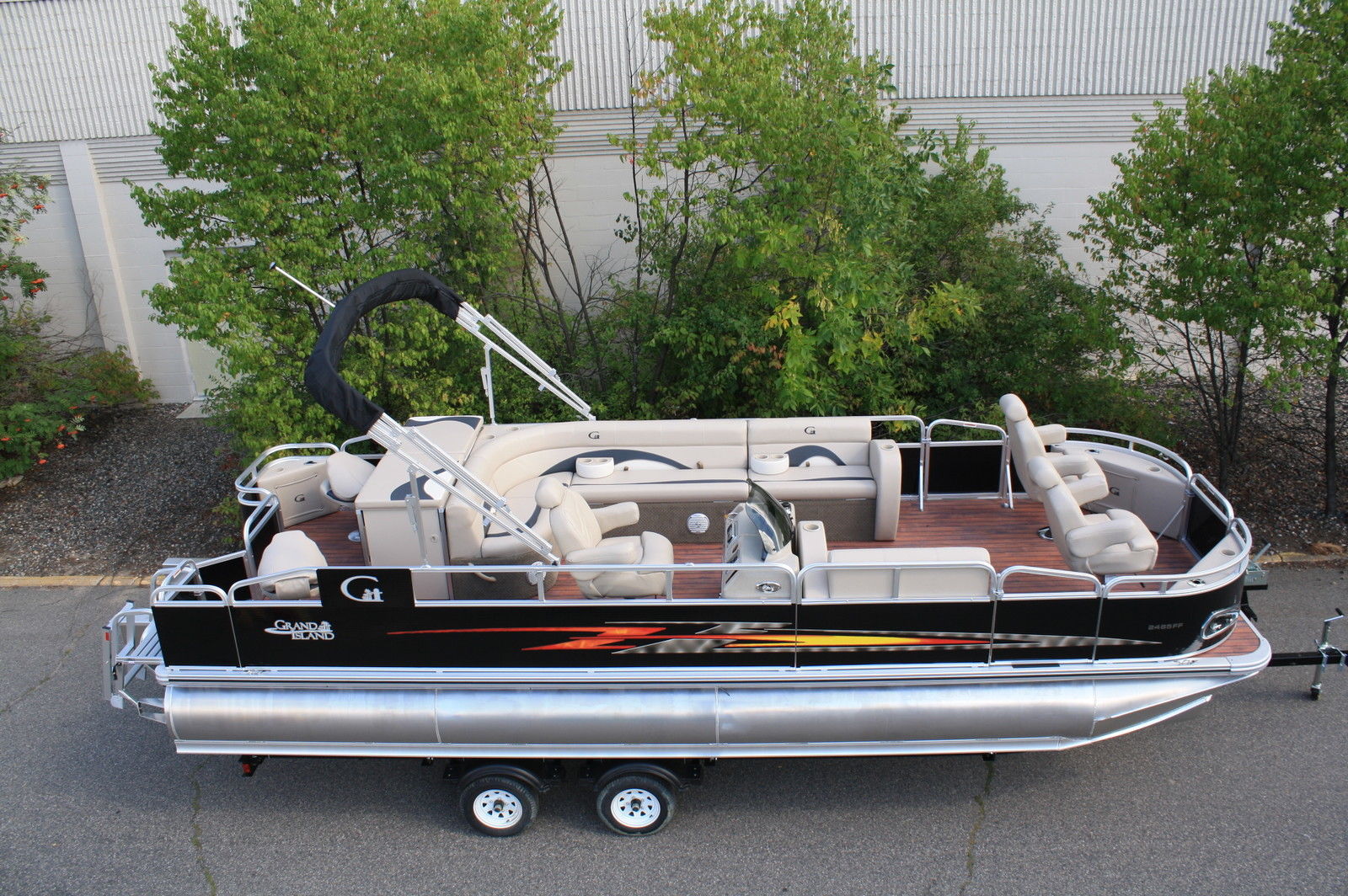 new tahoe 24 fnf tritoon 2013 for sale for ,999 - boats