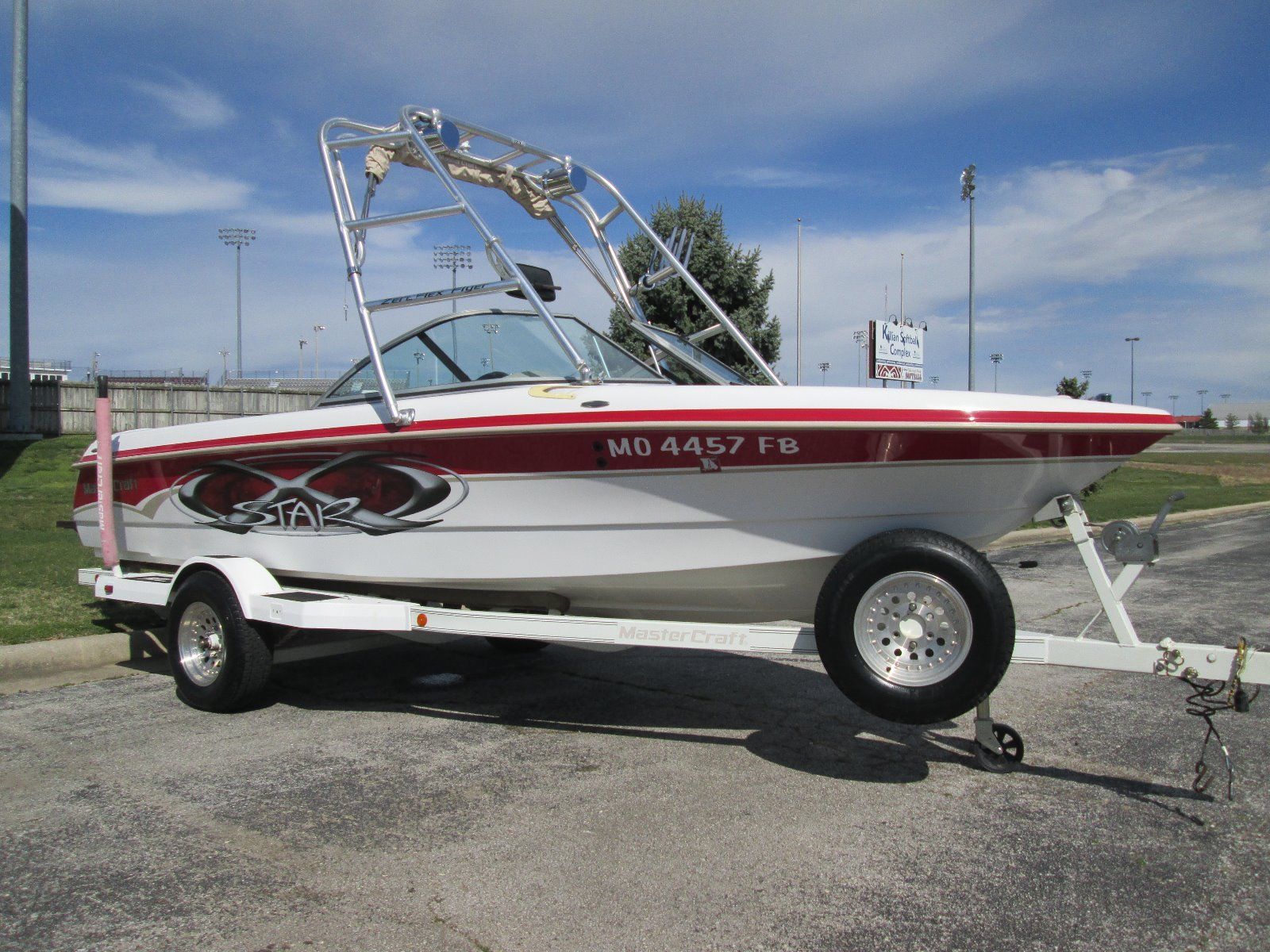 MASTERCRAFT PROSTAR / X-STAR W/ TRAILER AND COVER**NO RESERVE** 205 PRO-STAR/ X-STAR