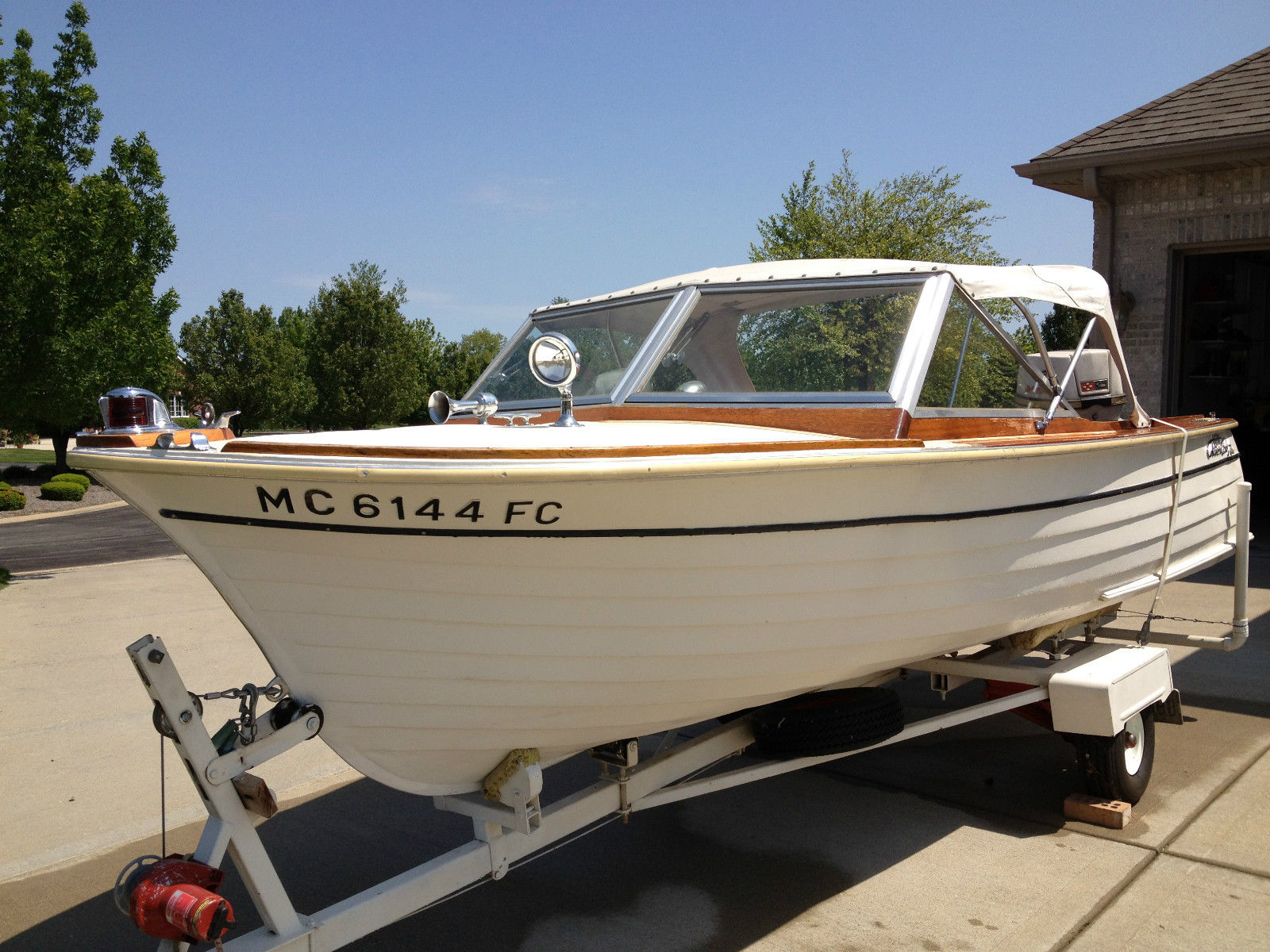 chris craft/thompson sea skiff 1962 for sale for $4,500