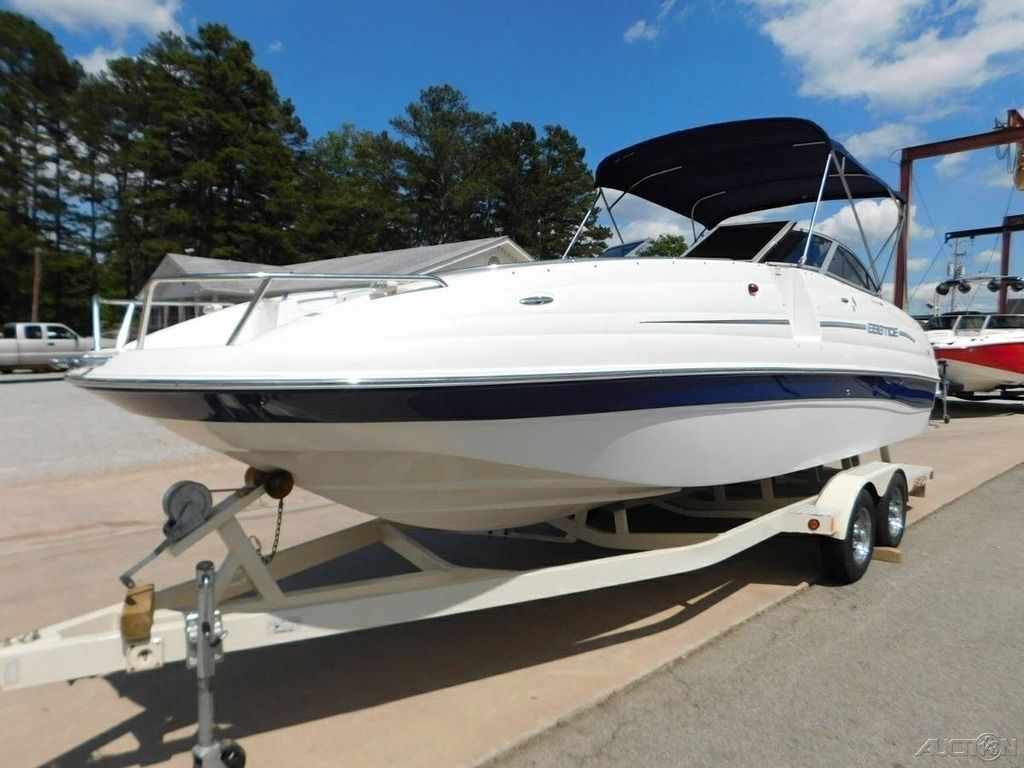 ebbtide 2400 ss deck boat mercrusier 350mag/bravo 3 dual