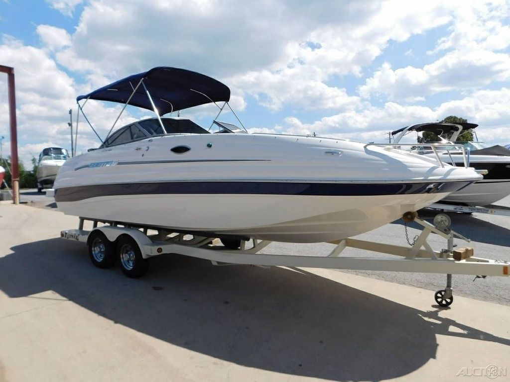 ebbtide 2400 ss deck boat mercrusier 350mag/bravo 3 dual