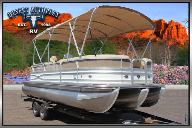 Forest River Marine 3.0 Performance Package Pontoon Boat 150HP Merc Brand New