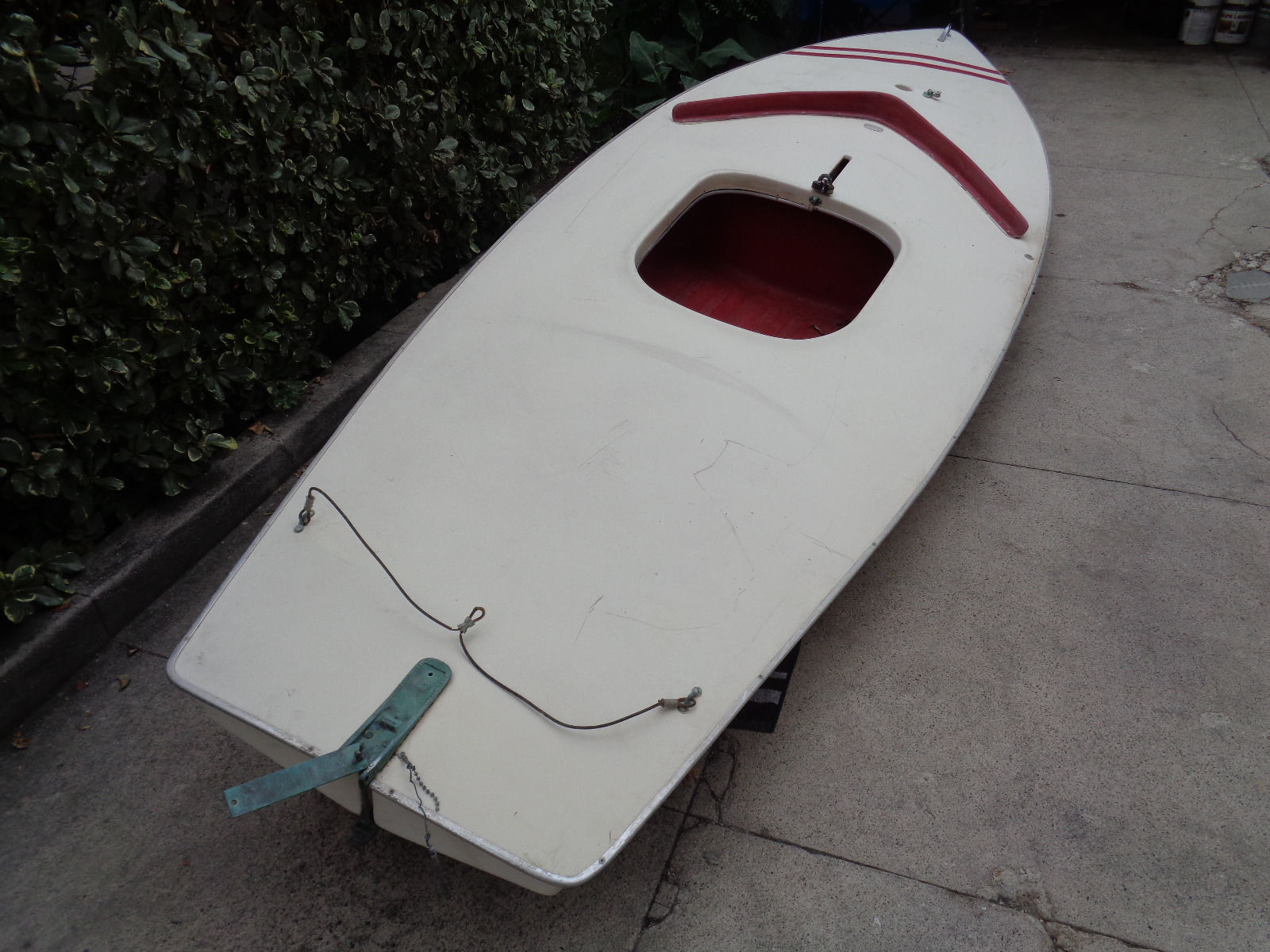 1960 sunfish sailboat