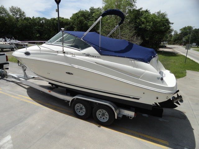 72 HOURS- 2006 SEA RAY 240 SUNDANCER CRUISER CUDDY BOAT MERCRUISER 350 ...