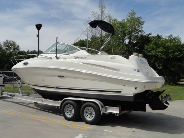 72 HOURS- 2006 SEA RAY 240 SUNDANCER CRUISER CUDDY BOAT MERCRUISER 350 ...