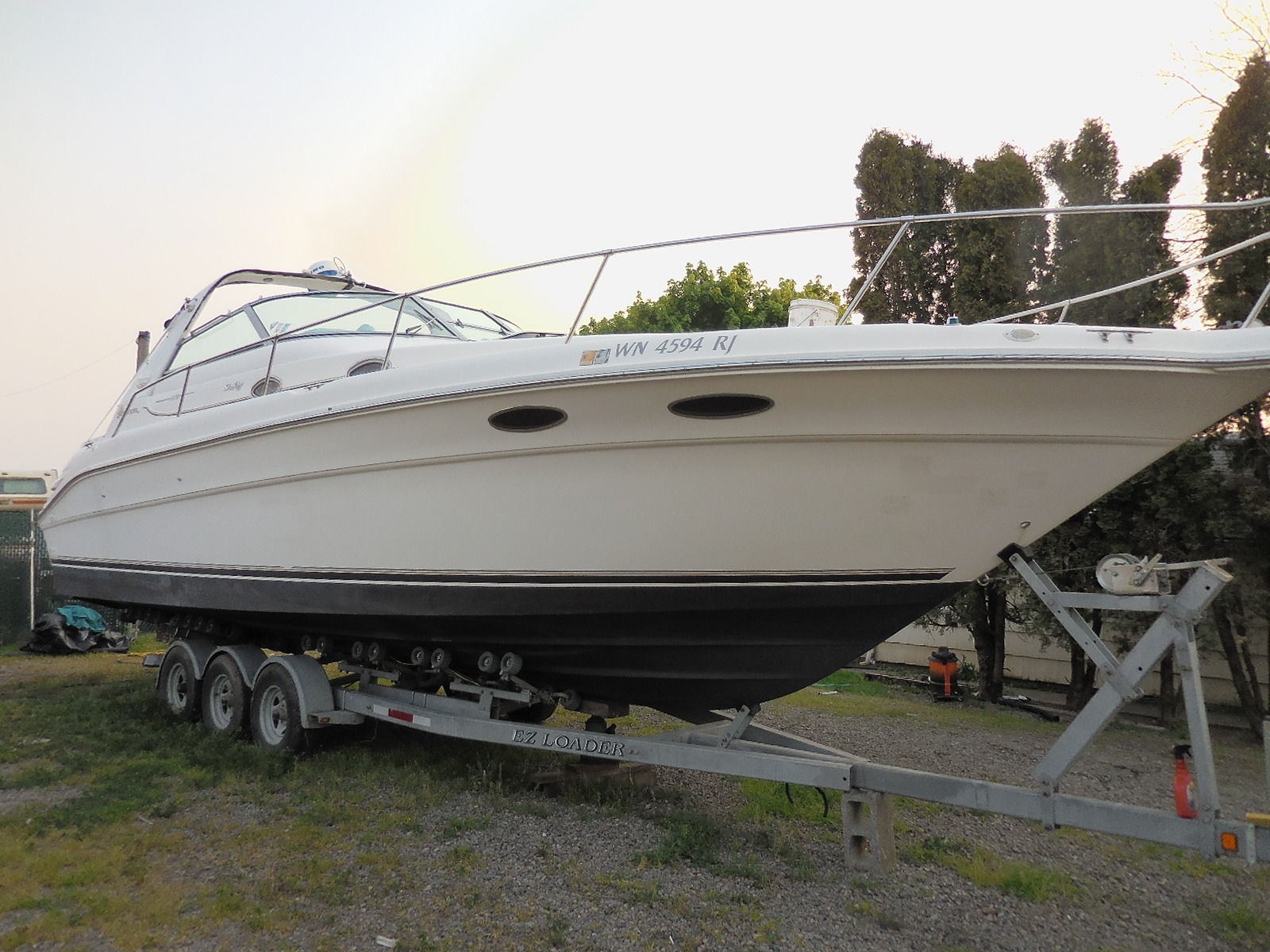 Sea Ray Sundancer 330 Twin V8 Boat With Low Hours 34' Very 84 Hours Gen