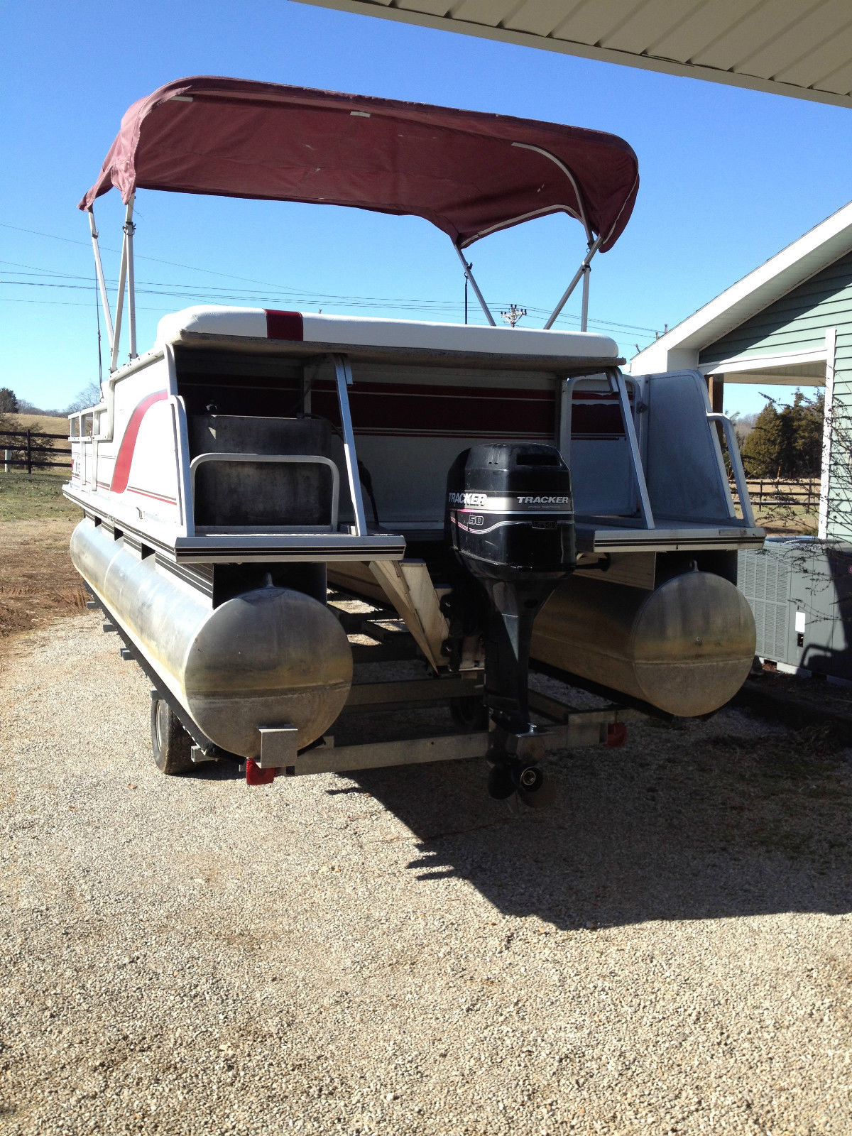 sun tracker pontoon boat 1998 for sale for ,500 - boats