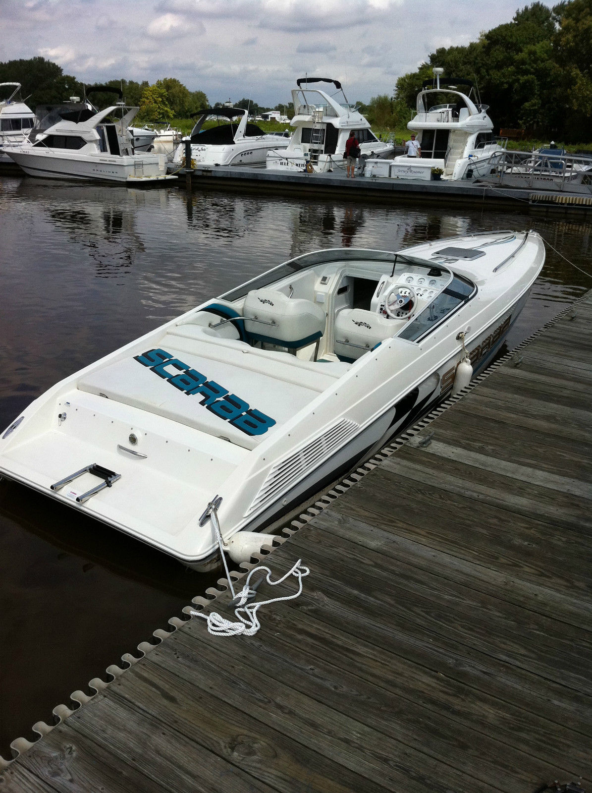 scarab powerboat for sale