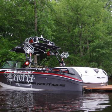 2012 Nautique 210 super air team edition byerly icon